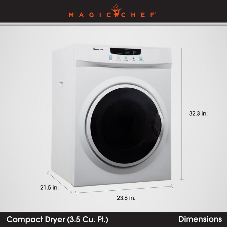 Magic Chef Portable Compact Electric Dryer, Perfect