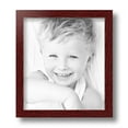 thumbnail image 2 of ArtToFrames 8" x 9" Cherry Picture Frame, 8x9 inch Red Wood Poster Frame (WOM-4213),  Pack, 2 of 6