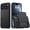 Black, variant on Compatible with iPhone 14/15/16/17 /Plus/Pro/Max Case with Card Holder Dual Layer Heavy Duty Protective Shockproof Hidden Card Slot Slim Wallet Phone Case for Women&Men