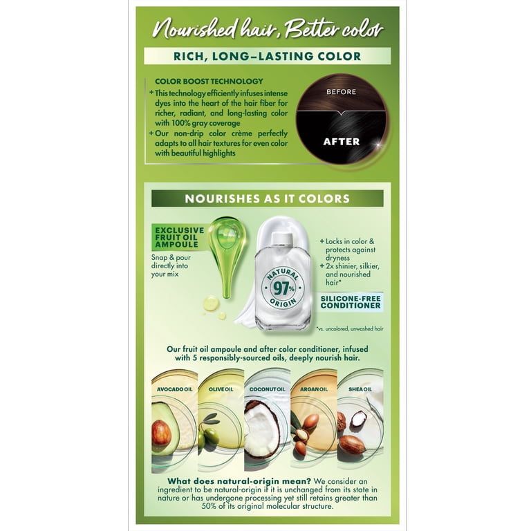 3 pack) Garnier Nutrisse Nourishing Adult Hair Color Creme, 10