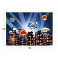 thumbnail image 4 of Andoer 1.5 * 2.1m / 5 * 7ft Super Hero City Fotografía de fondo Bebé Niños Telón de fondo Photo Studio Pros Andoer Fondo, 4 of 7