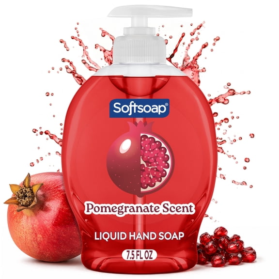 Softsoap Limited Edition Liquid Hand Soap, Fresh Pomegranate Scent, 7.5 fl oz