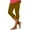 Gold, variant on ZQUUVOU Summer Capri Pants for Women Solid Color High Waisted Capris Leggings Slim Fitting Yoga Gym Cropped Pant B-Orange