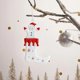 thumbnail image 5 of Puntoco Muñeco de nieve de hierro para colgar en el árbol de Navidad, decoración navideña para colgar en la media navideña, 5 of 6