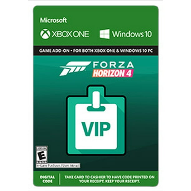 Forza Horizon 4 Vip Pass Microsoft Xbox Digital Download