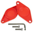 thumbnail image 2 of Cubierta protectora Zulema portátil para localizador de bicicletas Montaje rojo, 2 of 8