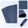 thumbnail image 2 of REGALWOVEN Set of 6 Faux Leather Placemats for Kitchen Dining Table Decor Washable Heat Resistant Table Placemats Wipeable Table Mat Dark Blue 19*12in, 2 of 7