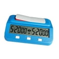 thumbnail image 1 of Reloj de ajedrez, temporizador digital de ajedrez, función de memoria, reloj de ajedrez portátil digital Azul, 1 of 9