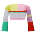 thumbnail image 1 of Pull Court pour Femmes Haut Ajouré Y2k/E Pull-Over Mode Urbaine pour Filles, 1 of 6