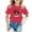 Hot Pink, variant on XEGLSBU Shirts for Girls 14-16 Trendy Kid Girls Cute Graphic Round Neck Short Sleeve Tee Summer Casual T Shirt Purple Size 7-8 Years