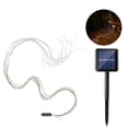 thumbnail image 2 of Matsuzay Tira de luces de 10 hebras para Patio exterior, lámpara de alambre de cobre resistente al agua, 8 modos, decoración de Control remoto, adorno, Iluminación y accesorios Solar Blanco Matsuzay HA011034-03, 2 of 6