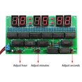 thumbnail image 4 of Kit de reloj eTaxoPowo DIY, circuito digital electrónico de 6 bits, 4 of 9
