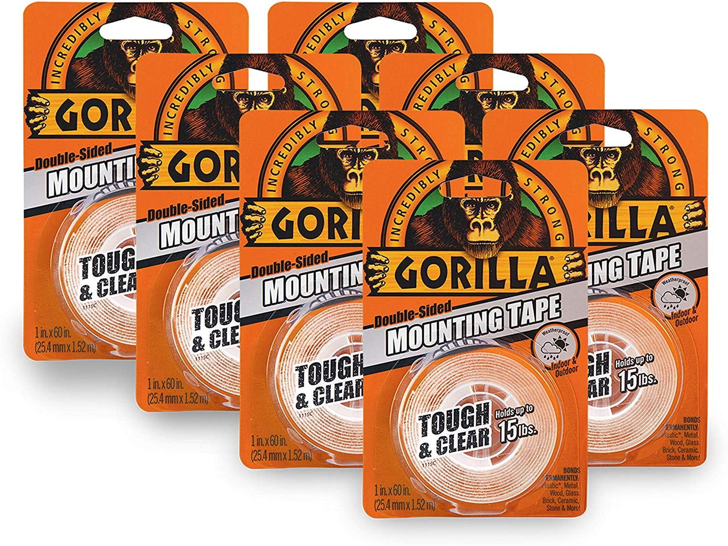 gorilla double sided mounting tape 1mm gorilla double sided mounting tape 1mm