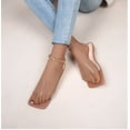 thumbnail image 1 of Moda de punta cuadrada y cómodas sandalias de moda de una palabra con cadena de gran tamaño Wmkox8yii hj789, 1 of 7