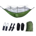 thumbnail image 1 of Automatic Quick-opening Hammock with Mosquito Net Outdoor Camping Portable Hammock Anti-rollover Nylon Hammock, 1 of 8