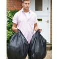 thumbnail image 6 of AllWays Plaza Kitchen Trash Bags 13 Gallon, 20 Counts, Flag Garbage Bags with No Flaps and No Ties, 60cm*80cm, 16.8g/pcs, Unscented, Black, 6 of 6
