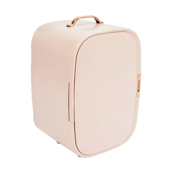 12L Lipstick Storage Cosmetics Refrigerator Compact Beauty Fridge for Makeup Pink