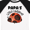 thumbnail image 4 of Inktastic Papa's Little Ladybug Boys or Girls Toddler T-Shirt, 4 of 5