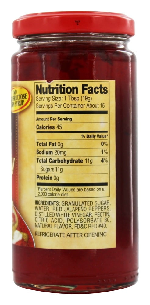 REESE, JELLY JALAPENO HOT, 10 oz, (Pack of 6)