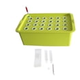 thumbnail image 1 of Almencla 24 Holes Garden Pots Indoor Hydroponic Grow Set for Office Garden Vegetables Green, 1 of 8