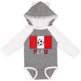 thumbnail image 3 of Inktastic Peruvian Soccer Boys or Girls Long Sleeve Baby Bodysuit, 3 of 5