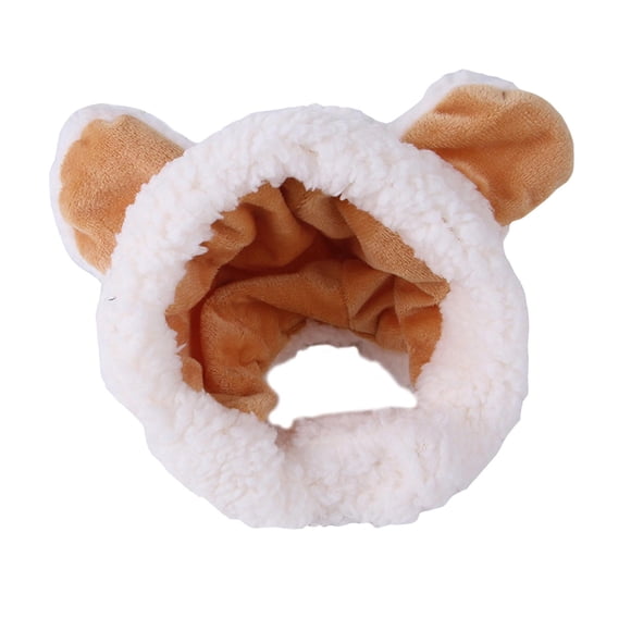 Gorro de disfraz de gato Yuyangstore Protección contra el ruido Blanco y Marrón