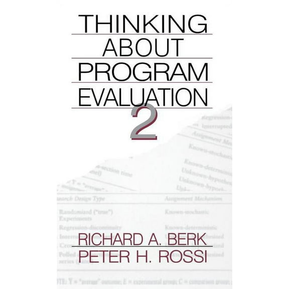Thinking about Program Evaluation, (Hardcover)