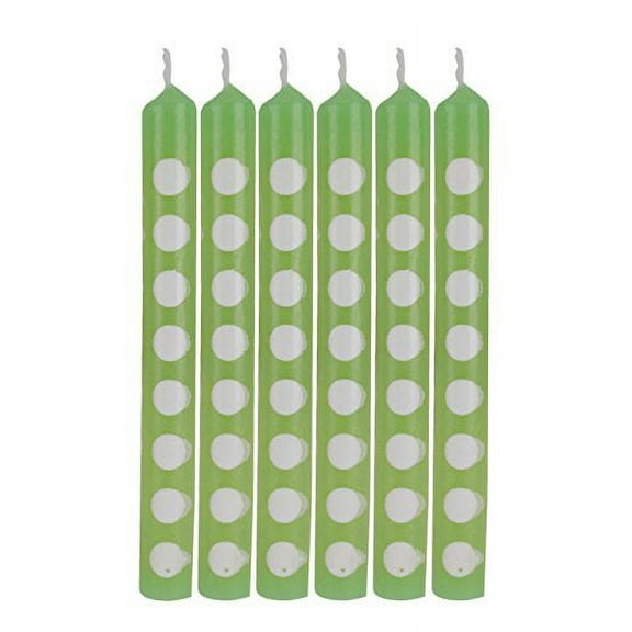 Creative Converting 101140 Cake Candle, 2.25", Fresh Lime