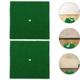 thumbnail image 2 of Shisuyan 2pcs Golfs Turf Mats Practical Golfs Grass Mat for Indoor Golfs Hitting Pads, 2 of 8