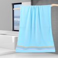 thumbnail image 4 of Feledorashia Cotton Household Oversized Thick Bath Towel Light Adult Men And Women Wrap Soft Absorbent, 4 of 4