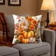 thumbnail image 5 of Fundas de almohada de Acción de Gracias de 17,7 x 17,7 pulgadas, con diseño de calabaza otoñal y tela suave con cremallera oculta para decoración del hogar., 5 of 6