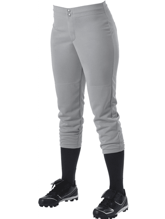 Alleson Athletic Women's Fastpitch Pants 605PLW Grey S