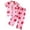 Glisme353-Hot Pink, variant on Glisme Toddler Girls Clothing Set Short Sleeve Prints Tops T Shirt Pants Casual Outfit Size 2-3 Years Pink Outfits Set For Girl