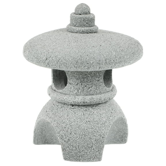 Grey Bluestone Mini Statue for Decoration High Simulation and Fine Workmanship Adding Fun to Home