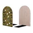 thumbnail image 2 of Lsque Gnomes Playing in the Garden Printed Wood Bookends,Non-Skid Bookend for Shelves,Heavy Duty Support Bookends,Non-Slip Foam Pads for Office, Home, and Library,1 Pair, 2 of 8