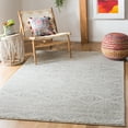 thumbnail image 3 of SAFAVIEH Tulum Lakisha Oriental Area Rug, Ivory/Grey, 5' x 5' Square, 3 of 10