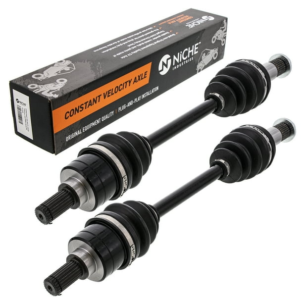 Niche Rear Drive Shaft CV Axle for Yamaha Grizzly 700 ATV 2 Pack