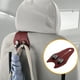 thumbnail image 3 of Gancho Universal para Reposacabezas de Asiento de Automóvil, 1 Pcs, Rojo Vino, 7.17"x3.94", 3 of 7