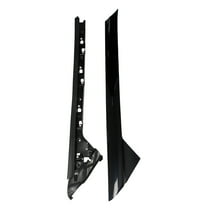 Left Side Windshield A-Pillar Molding Trim 2Pcs Black Kit Replacement for 2011-2019 Explorer 926-450 BB5Z7803137AA