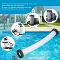thumbnail image 3 of Pool Pump Replacement Hose For  29060E, 1.5" Diameter Easy To Install Accessory Pool Hose With Nut For Above Ground Pools, Leakproof Filter Pump Hose For  White, 3 of 8