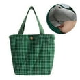 thumbnail image 2 of 1 Pack Sac Fourre-Tout Organisateur en Toile Réutilisable Style Coréen Nouveau Hiver, 2 of 6