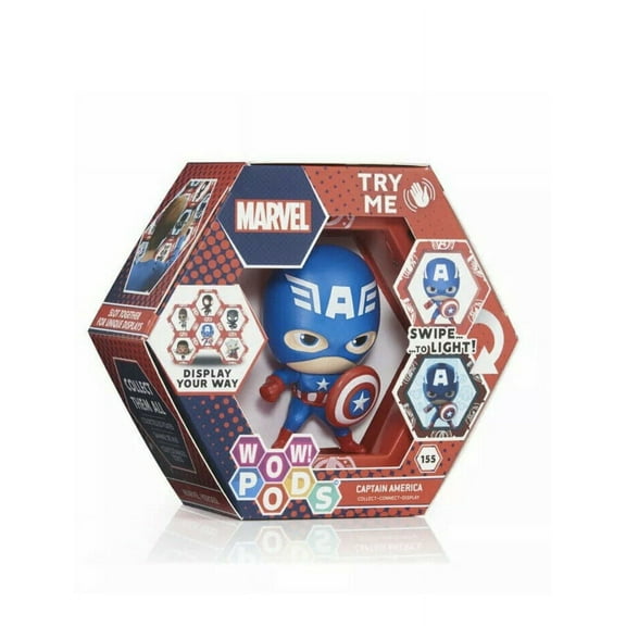 Wow! Pods Marvel Captain America Light up Figure