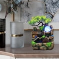 thumbnail image 4 of GROWTH TANK Creative Waterfall Rockery with LED Multi-Colored Lights Rocks Ornament non-fog, 4 of 9