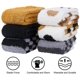thumbnail image 3 of Socks For Women Winter Warm Cozy Fluffy Socks Plush Soft Thick Cute Animal Slipper Socks For Gifts, 3 of 5