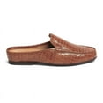 thumbnail image 2 of Carlos Santana Hades Leather Crocos Mules for Men | Slip-On | Padded Leather Covered Footbed | Durable Rubber Outsole., 2 of 5