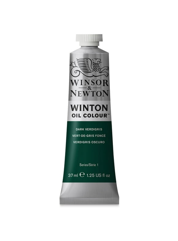 Winsor & Newton Winton Oil Color - Dark Verdigris, 37 ml tube