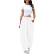 thumbnail image 2 of Wayren - Pantalones de chándal con parte inferior cerrada para mujer con bolsillos, pantalones de entrenamiento de cintura alta, pantalones Prendas para la parte inferior del cuerpo Type2 NO2 Sonducket AP002156-04, 2 of 6