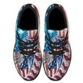 thumbnail image 2 of Patriotic Shoes Horse American flag Print Sneakers Lightweight Comfortable Running Shoes for Men Women Black Size 7.5, 2 of 7