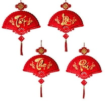 Clearance! Vietnamese New Year Decorations 2025 | Vietnamese New Year Ornament Red New Year Home Decoration Spring Festival Decorations Chinese Spring Festival Red Ornament New Year Dec 1*Pendant