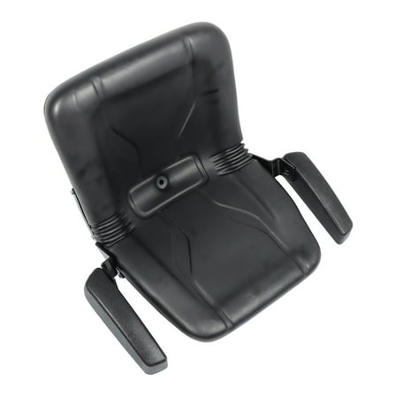 SHZAITOR Black Lawn Mower Seat Armrests High Back For Cub Cadet 757-04070